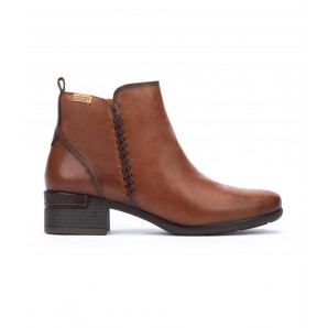 BOTIN COSTURA LATERAL CUERO