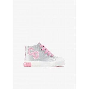 SNEAKERS BOTA LETTER SILVER