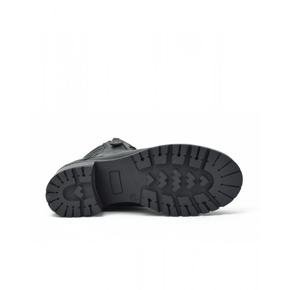 MILITAR CORDON Y CREMALLERA NEGRO