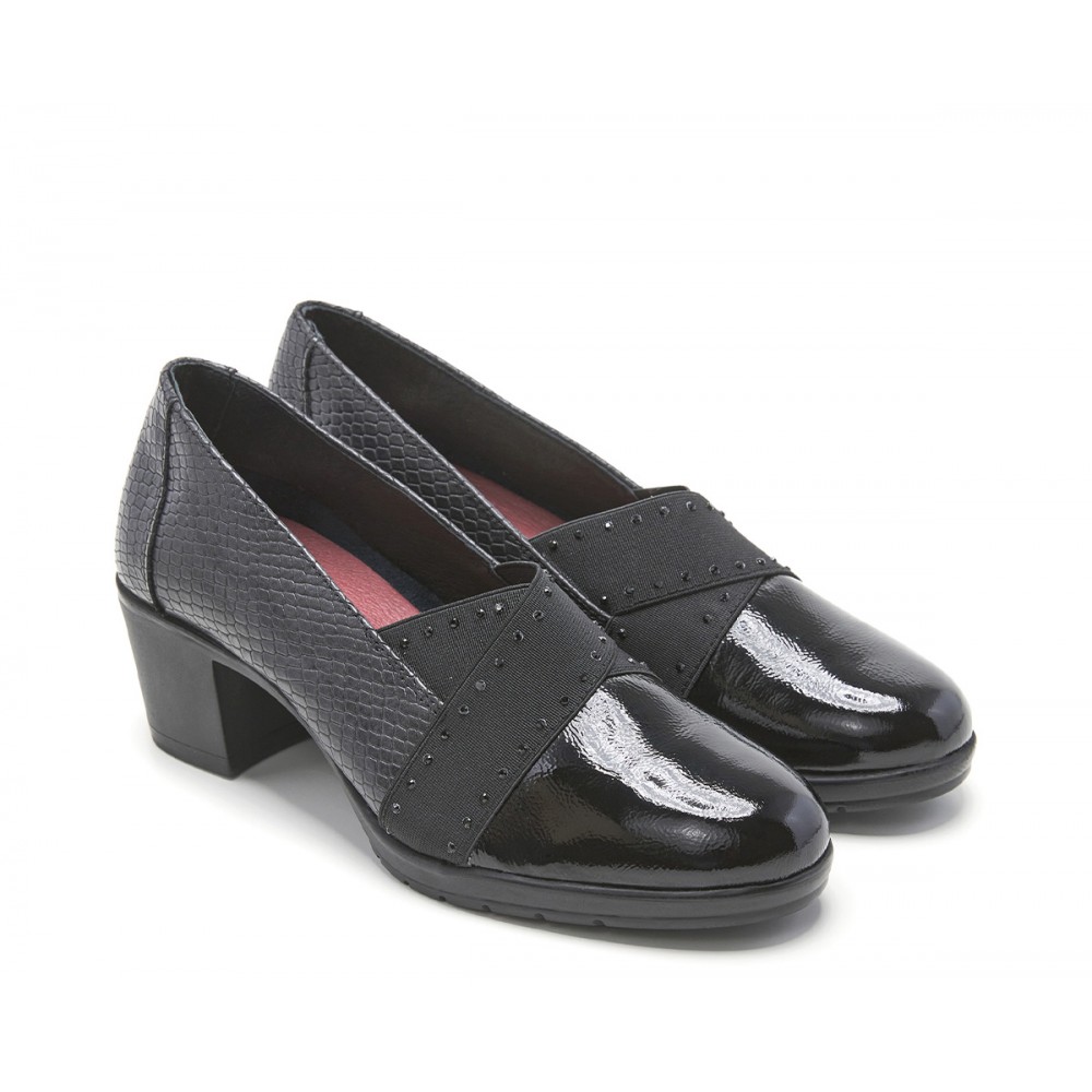 ZAPATO ELSATICO PALAK-S NEGRO