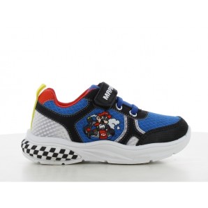 DEPORTIVO LUCES  BLACK/BLU