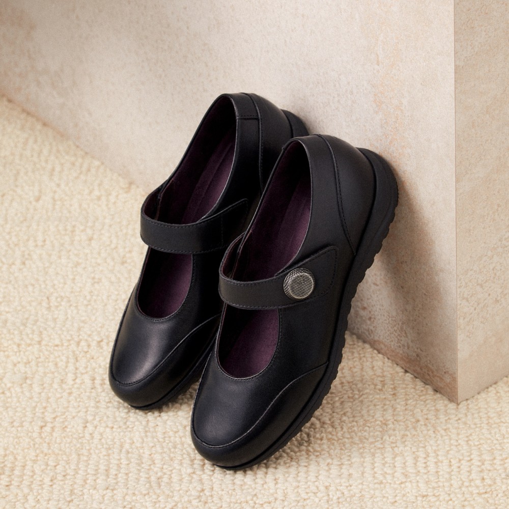 MERCEDES CON VELCRO NEGRP