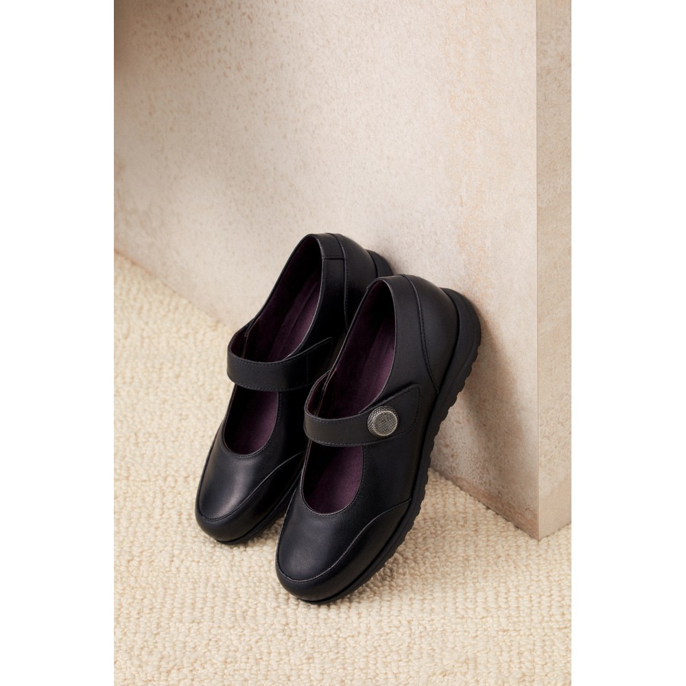 MERCEDES CON VELCRO NEGRP