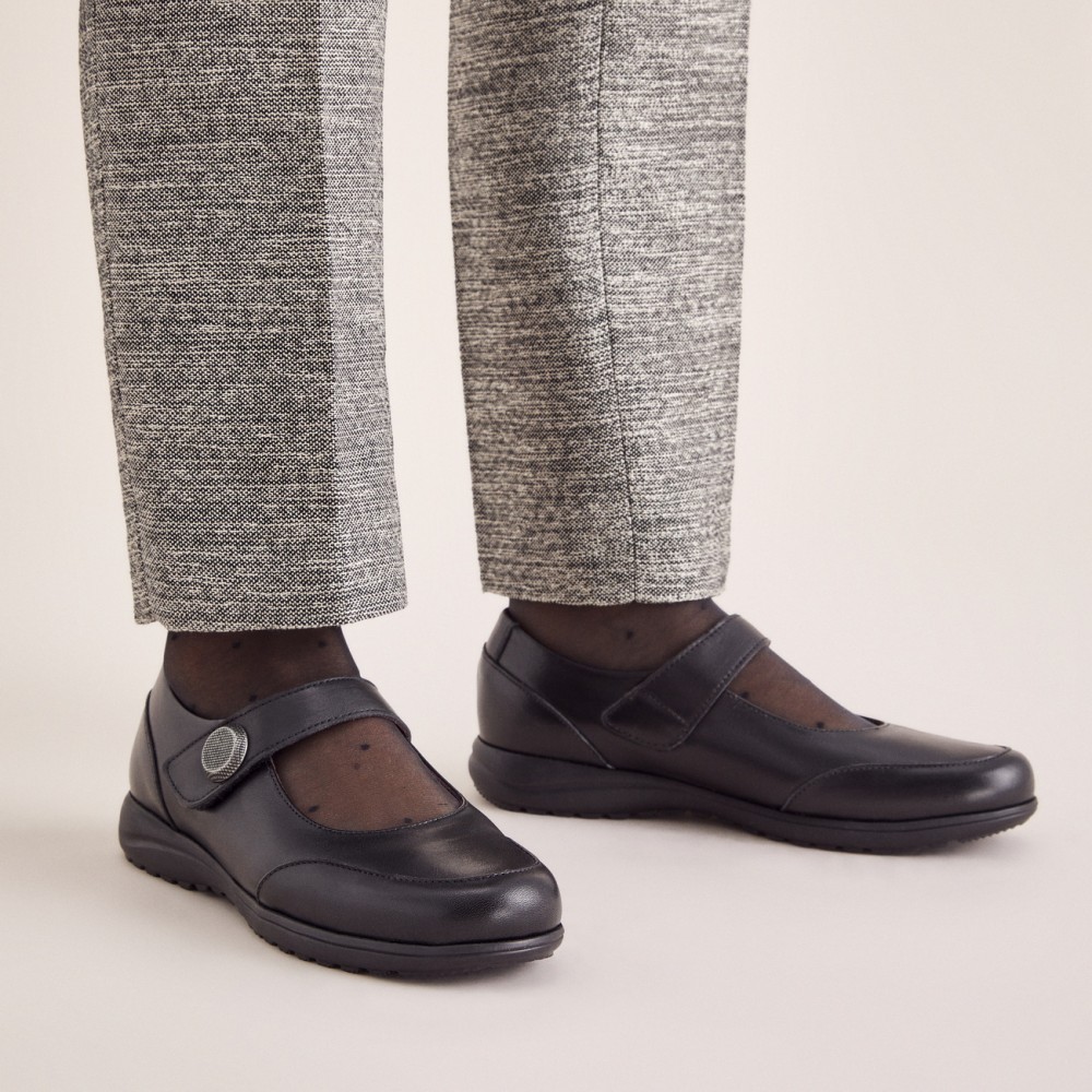 MERCEDES CON VELCRO NEGRP