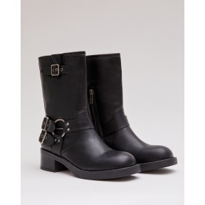 BOTA MOTORISTA BLACK