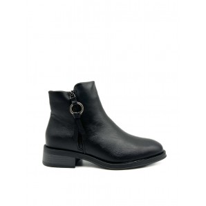 BOTIN CREMALLERA VISTA NEGRO