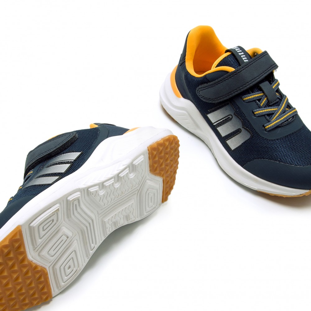 DEPORTIVO ELASTICO Y VELCRO MARINO