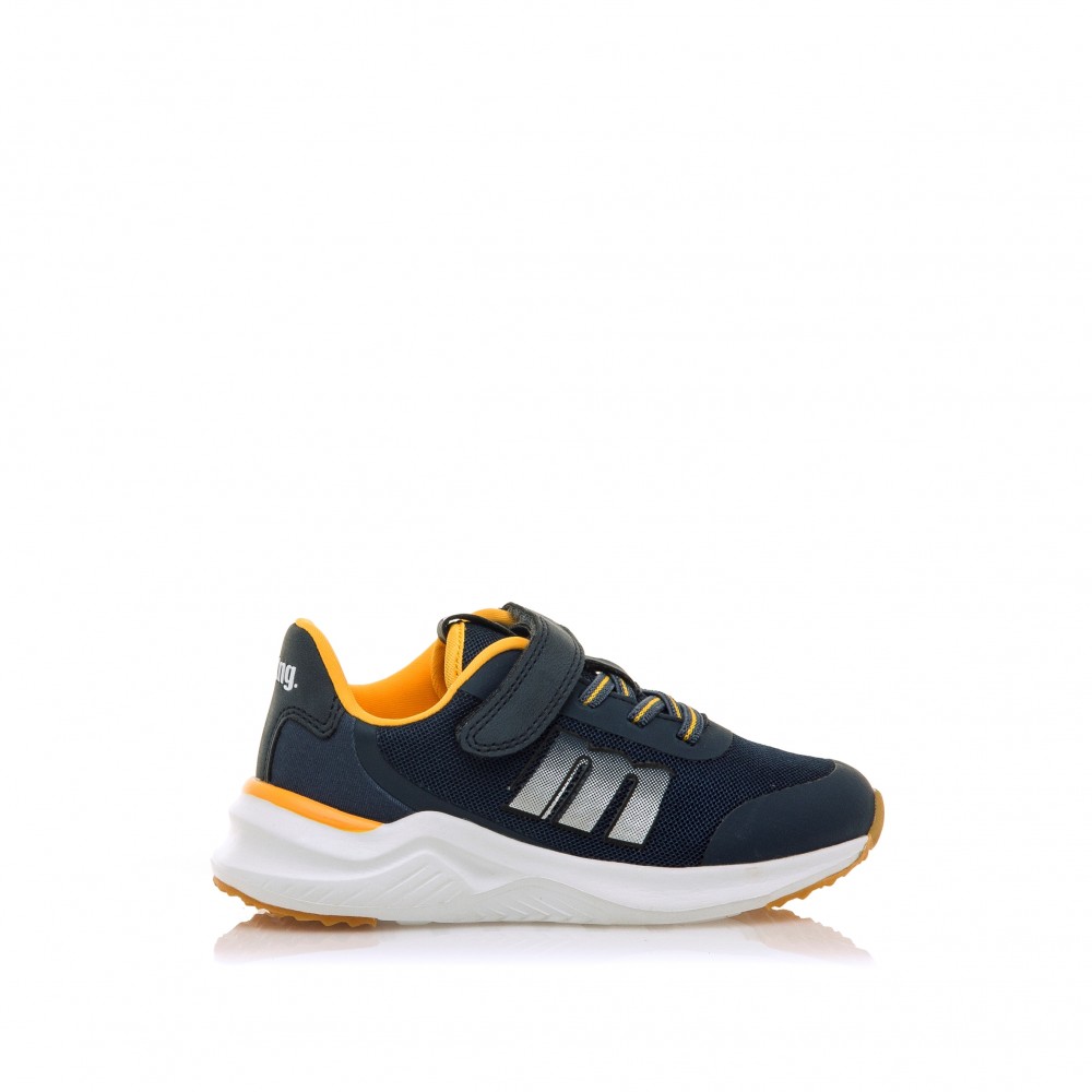 DEPORTIVO ELASTICO Y VELCRO MARINO