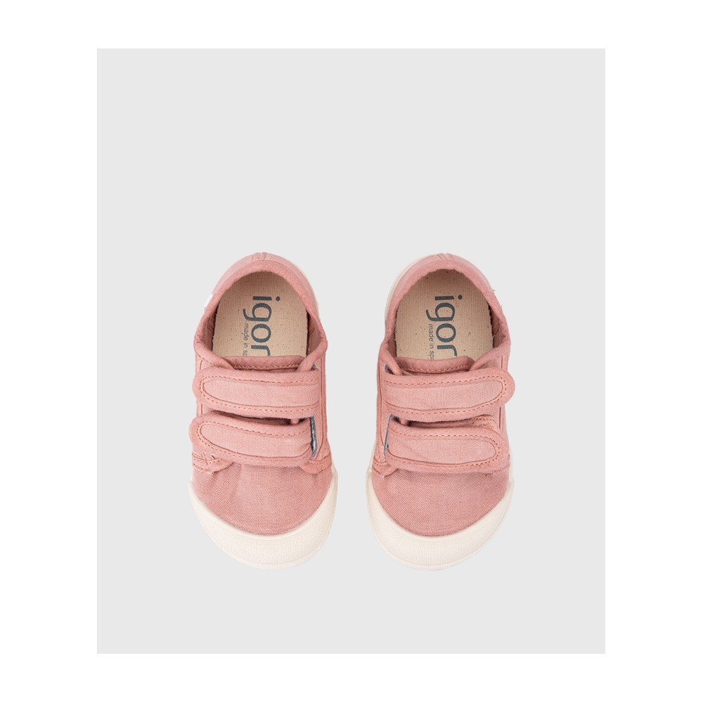 LONA VELCROS ROSA BAREFOOT