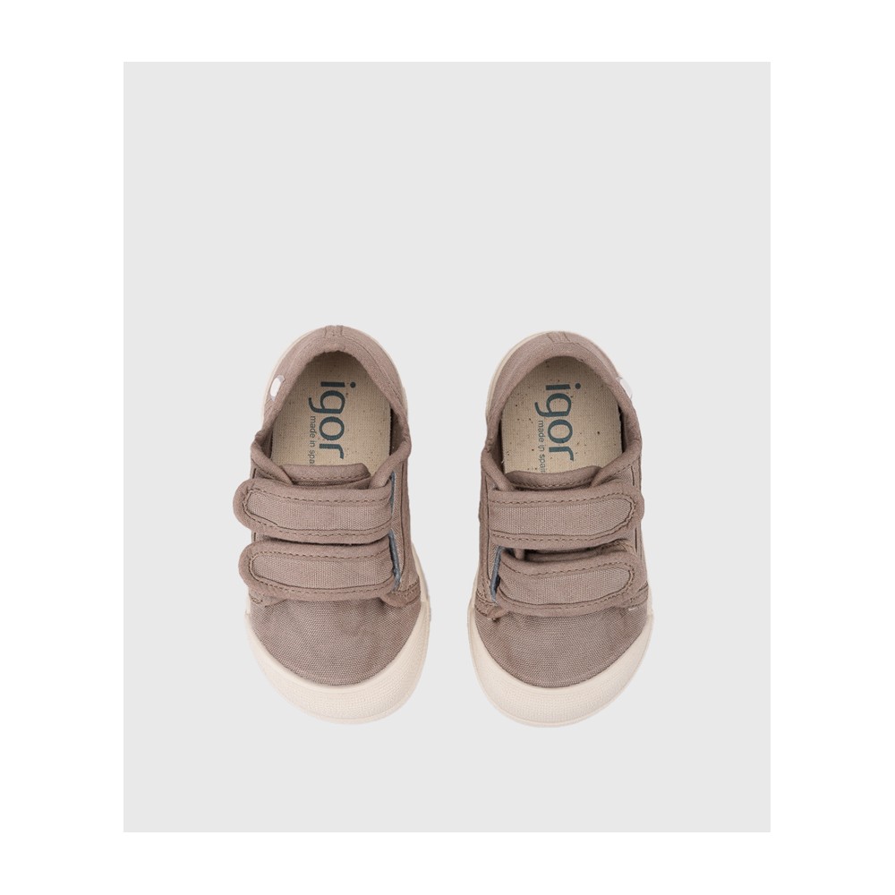 LONA VELCROS CACAO BAREFOOT