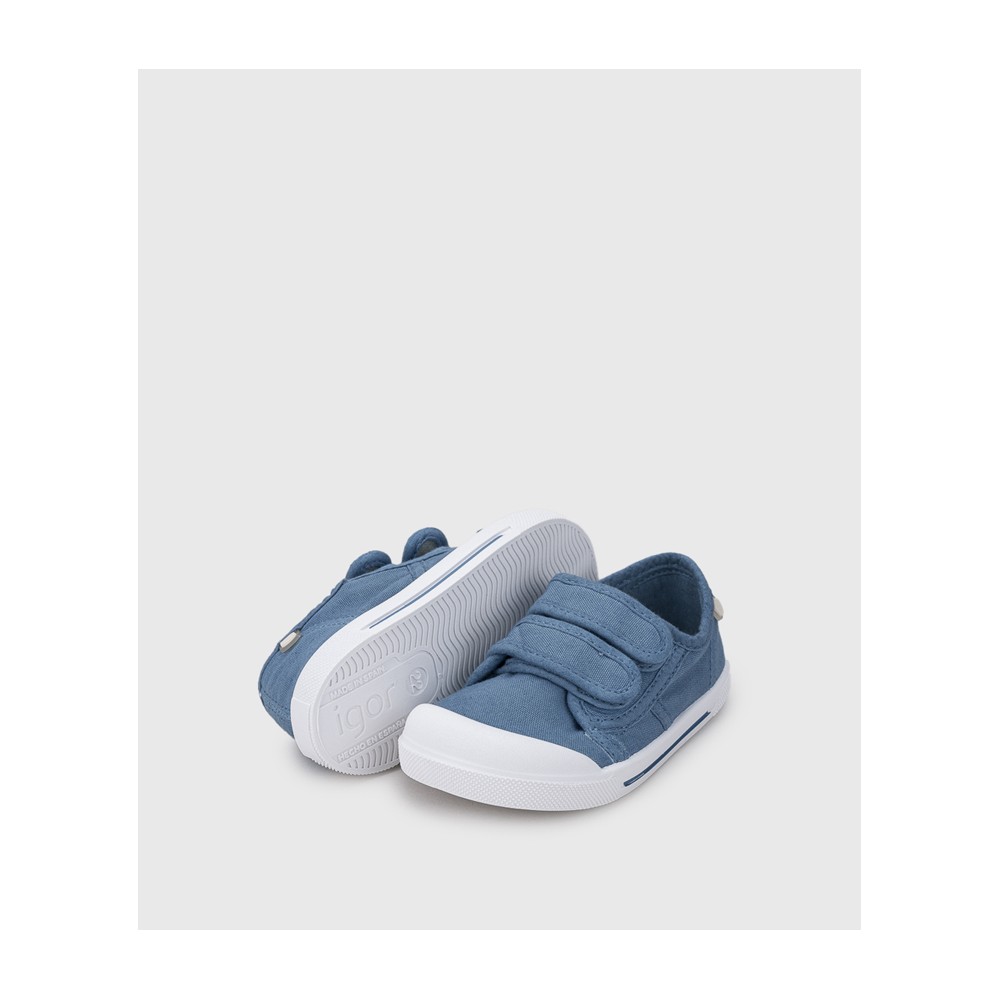 CANVAS VELCRO JEAN BAREFOOT