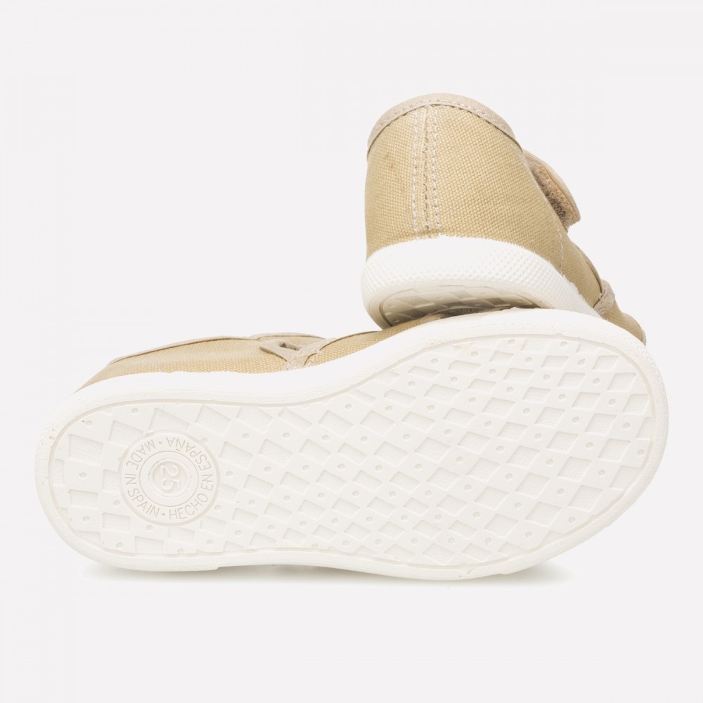 SANDALIA CERADA LONA PIEDRA