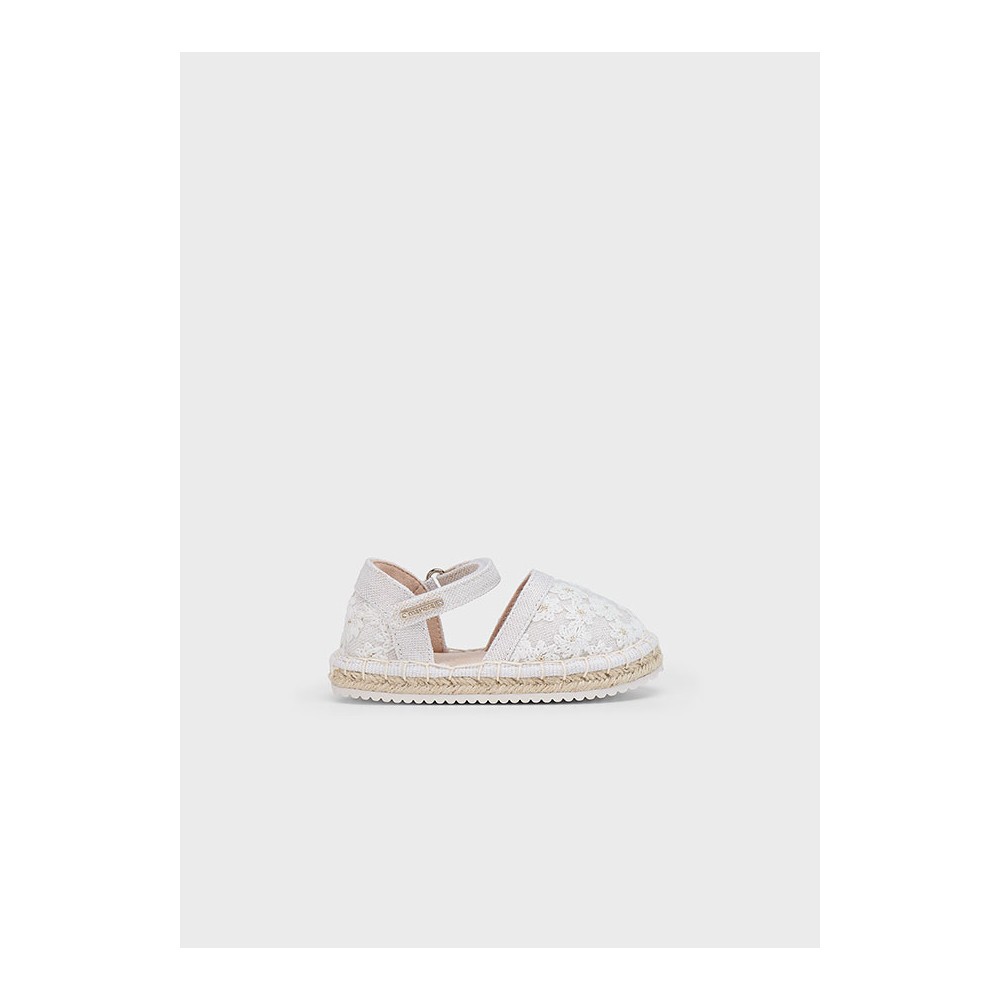 PALA TALON ENCAJE YUTE CRUDO