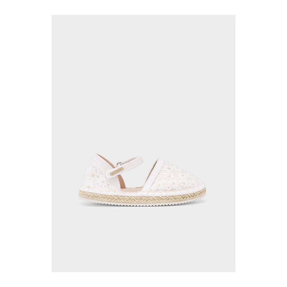 PALA TALON ENCAJE YUTE CRUDO