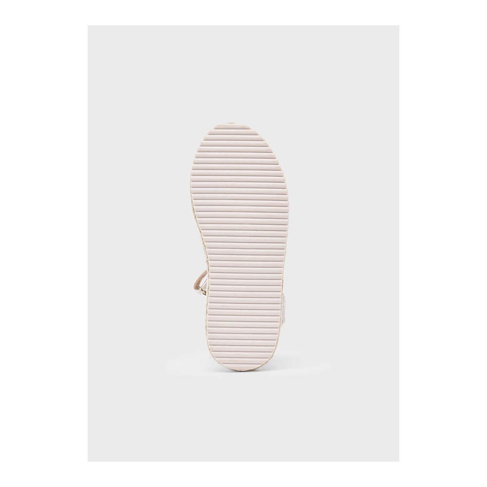 PALA TALON ENCAJE YUTE CRUDO