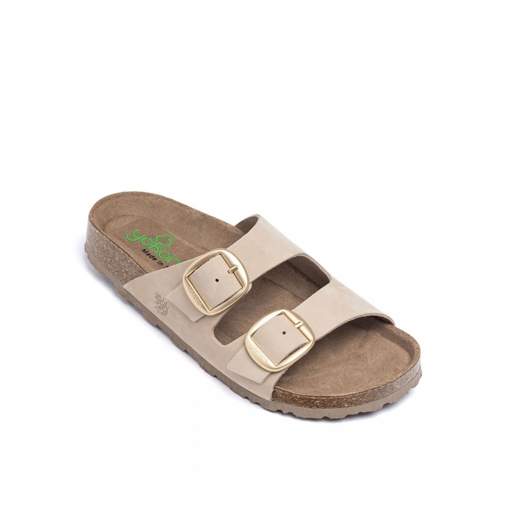 PALA BIO DOS HEBILLAS NOBUCK SAND