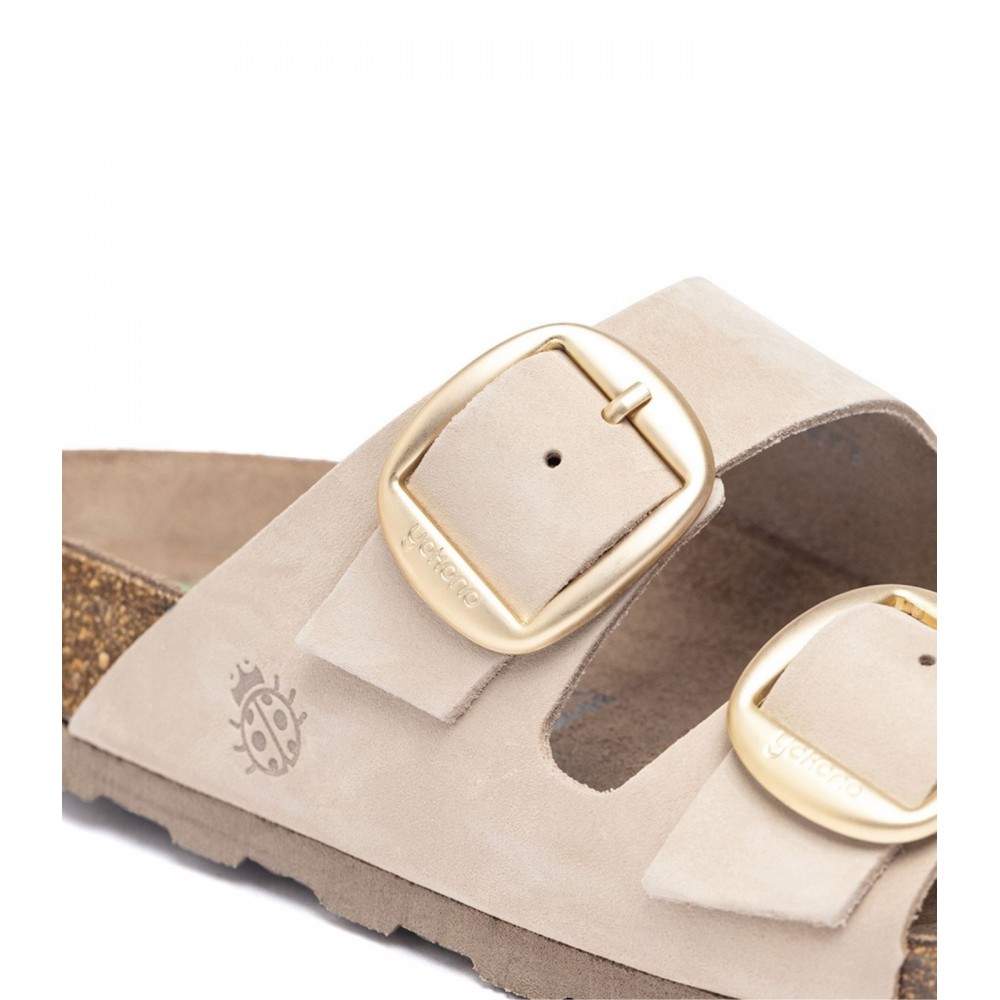 PALA BIO DOS HEBILLAS NOBUCK SAND