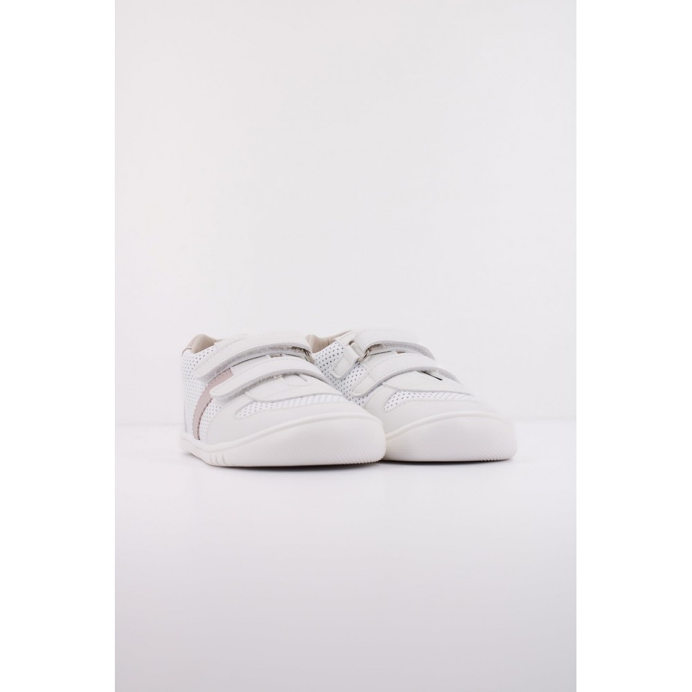 DEPORTIVO DOS VELCROS BLANCO ROSA