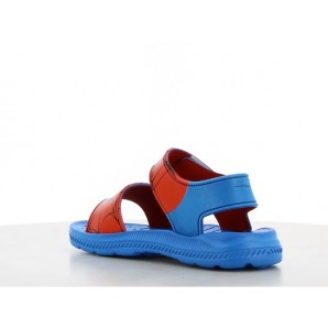 SANDALIA AGUA RED-BLUE