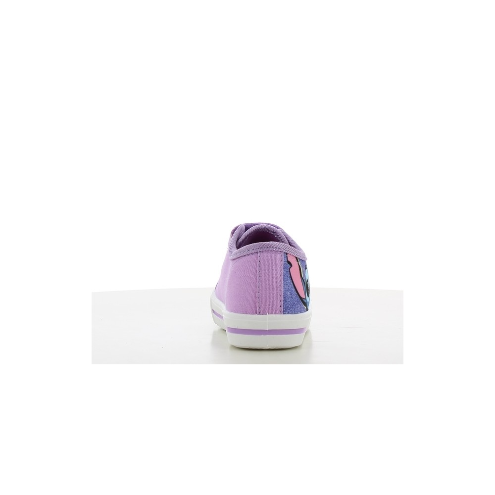 SNEAKERS ELASTICO Y VELCRO LILA