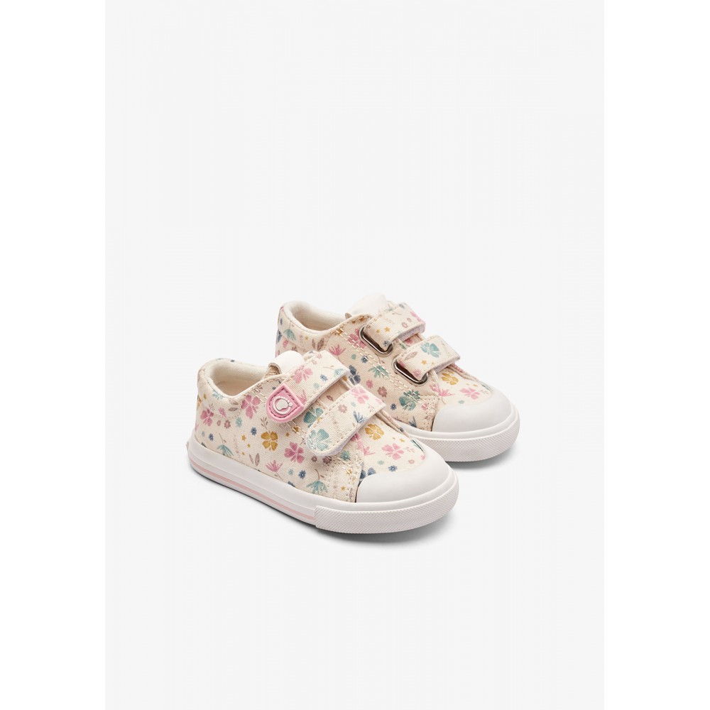 SNEAKERS VELCROS FLORES MULTICOLOR