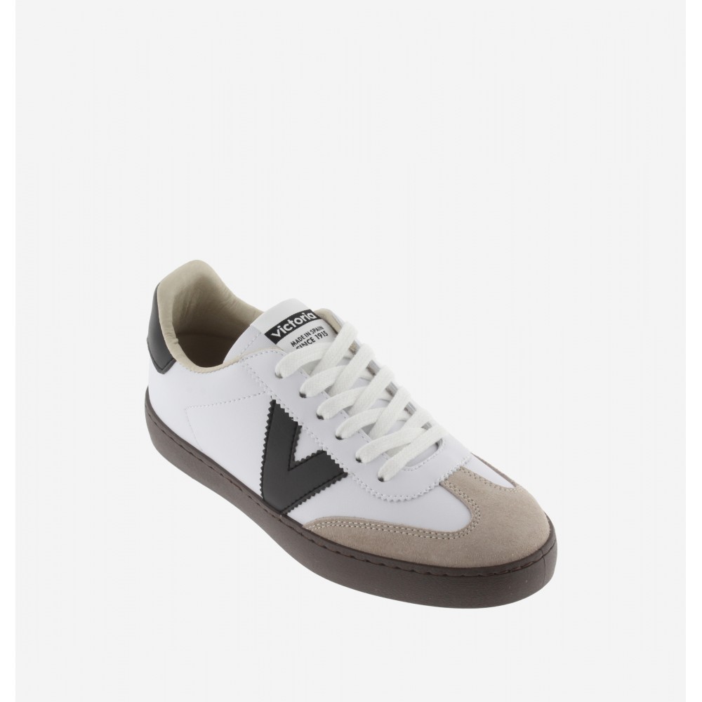 SNEAKERS "V" BLANCO NEGRO SNEAKERS "V" BLANCO NEGRO