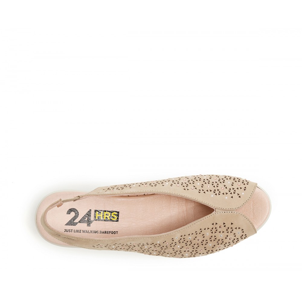 SANDALIA PICADA ARENA