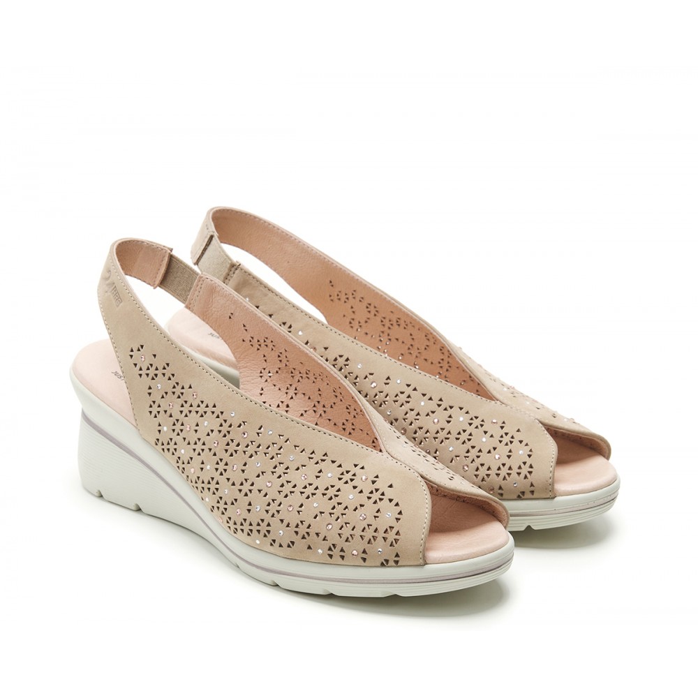 SANDALIA PICADA ARENA