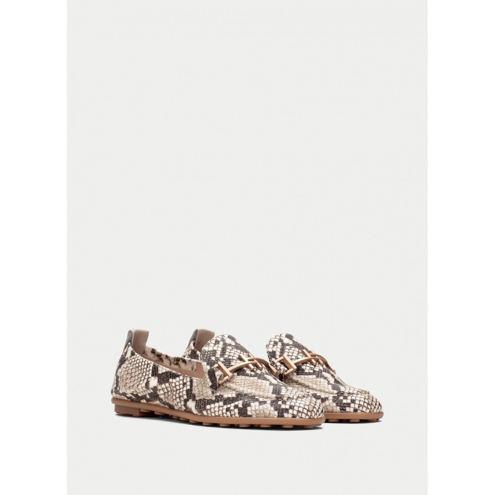 MOCASIN PITON TAUPE