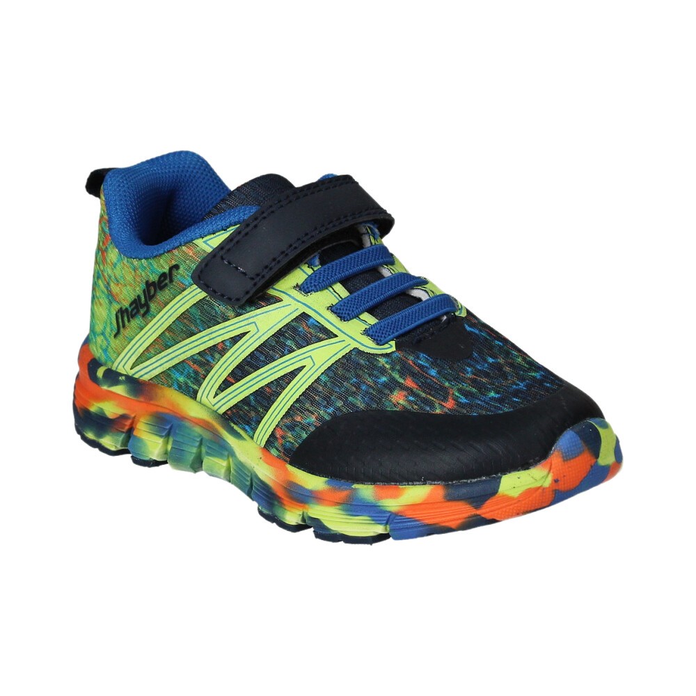 DEPORTIVO ELASTICO Y VELCRO NAVY