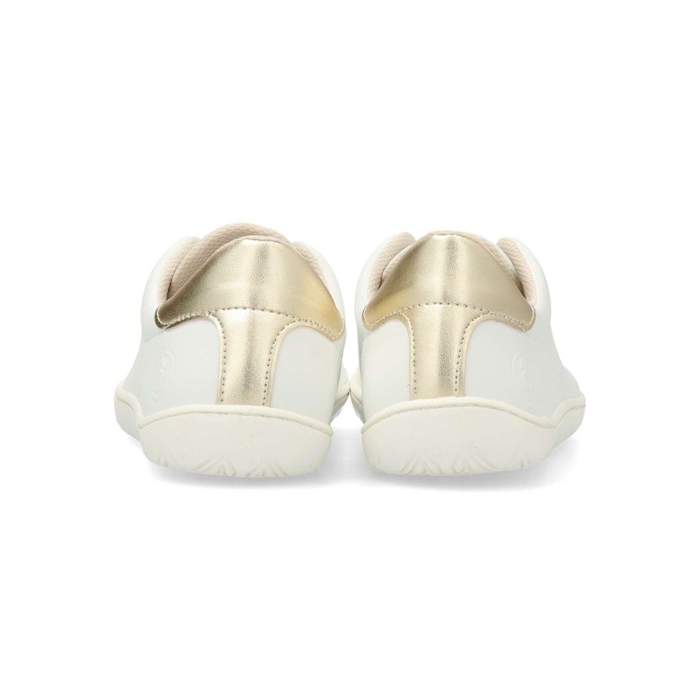 DEPORTIVO BAREFOOT BLANCO-ORO