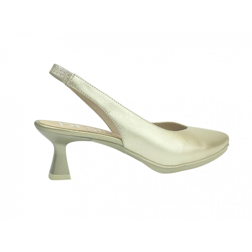 STILETTO DESTALONADO PLATINO