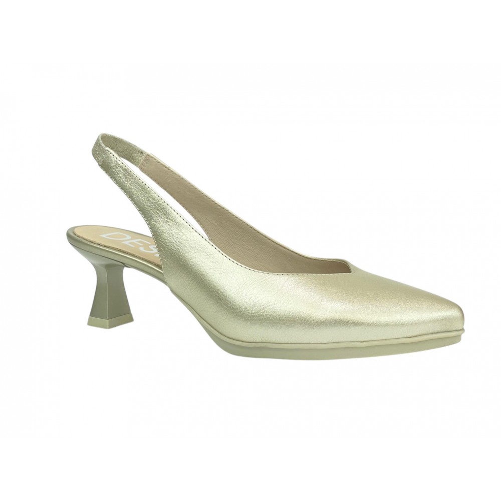 STILETTO DESTALONADO PLATINO