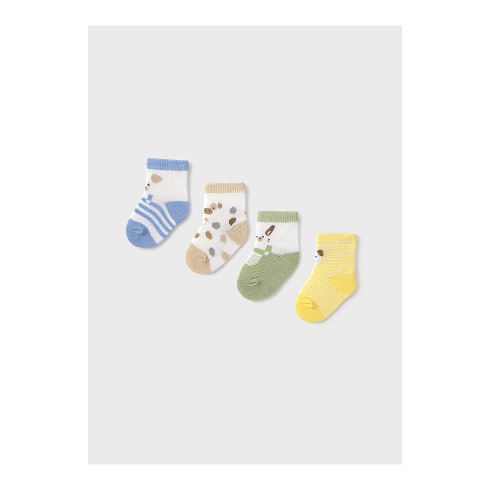 SET 4 CALCETINES MULTICOLOR