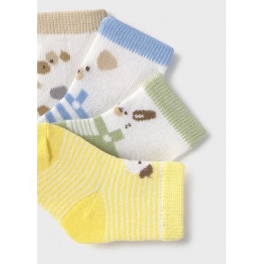 SET 4 CALCETINES MULTICOLOR