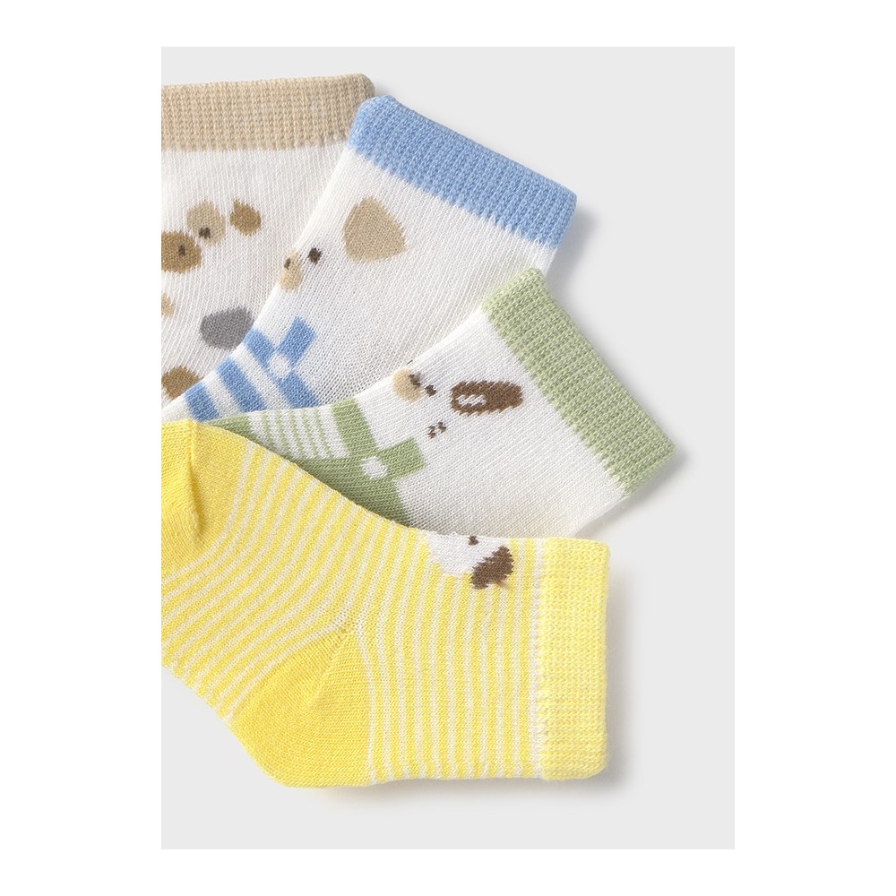 SET 4 CALCETINES MULTICOLOR