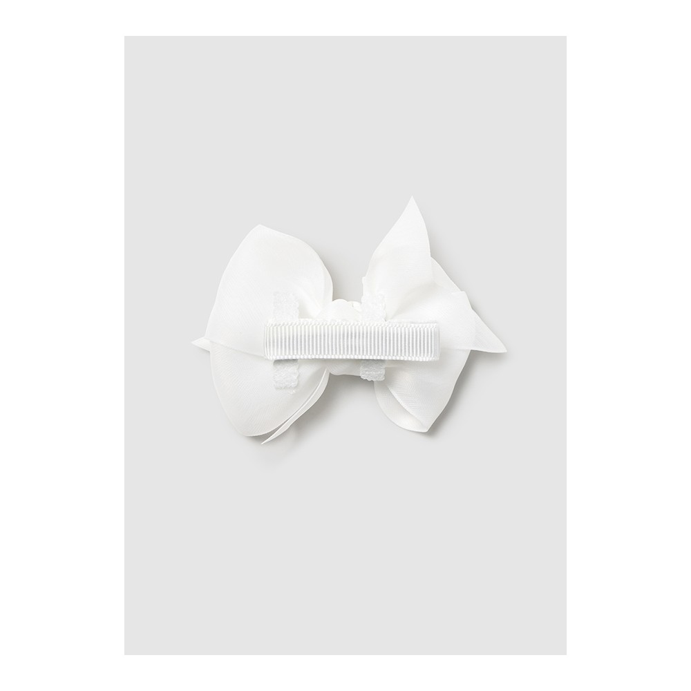 SET DIADEMA Y PINZA BLANCO