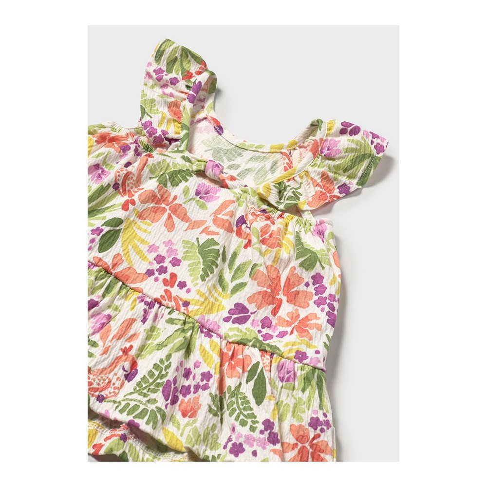 VESTIDO PUNTO BAMBULA ZANAHORIA