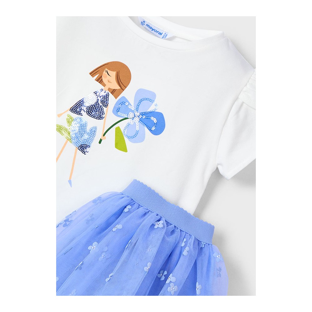 CONJUNTO FALDA TUL AÑIL