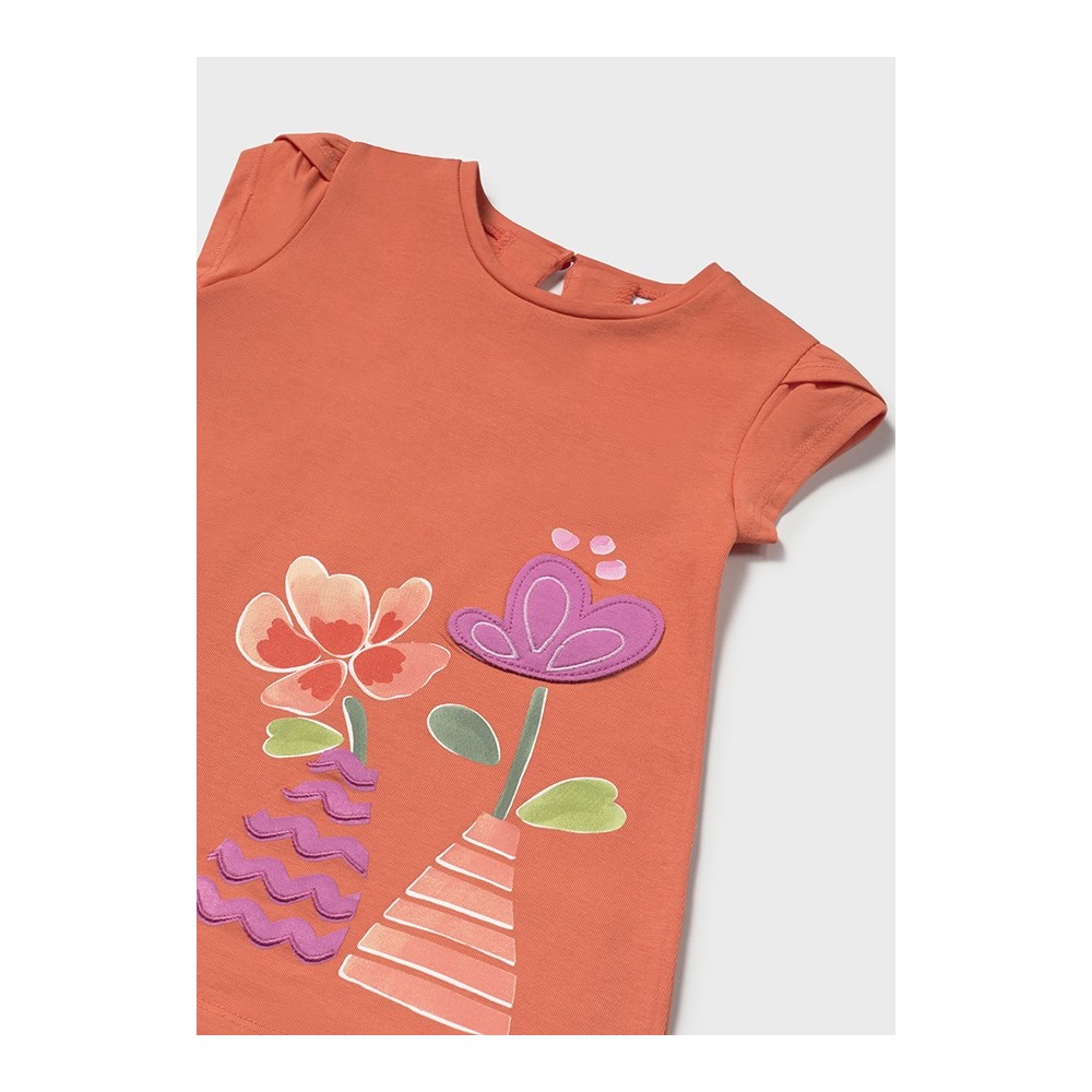 VESTIDO PUNTO GRAFICA ZANAHORIA