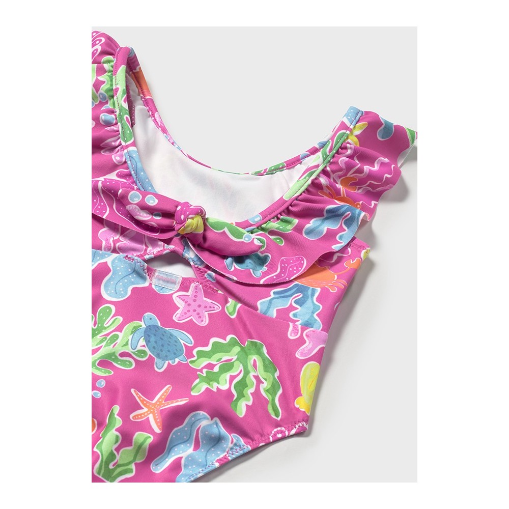 BAÑADOR ESTAMPADO FUCSIA
