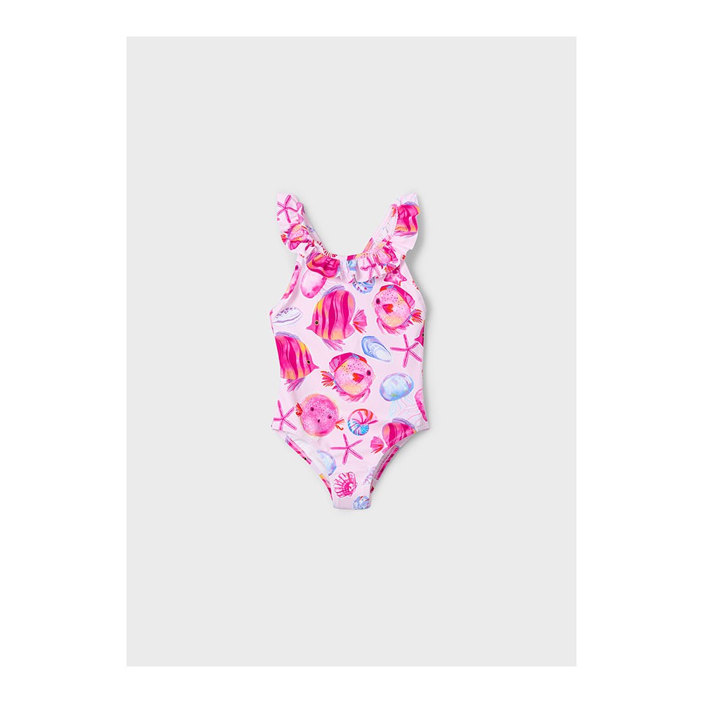 BAÑADOR ESTAMPADO MAGENTA