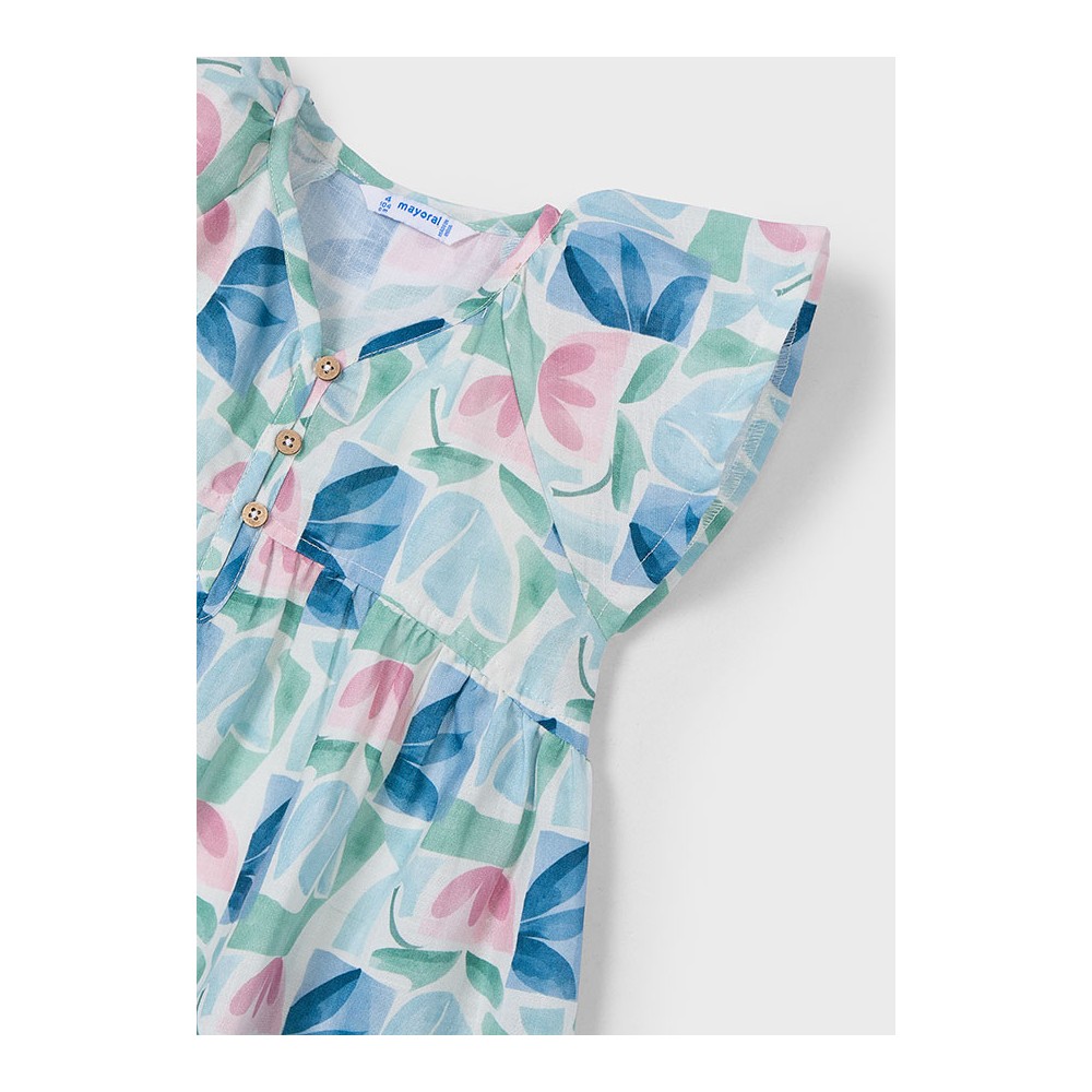 VESTIDO ESTAMPADO MENTA