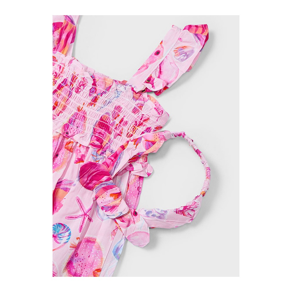 VESTIDO ESTAMPADO MAGENTA