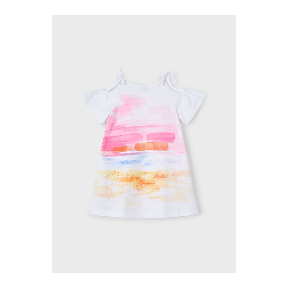 VESTIDO APLICACIONES BLANCO