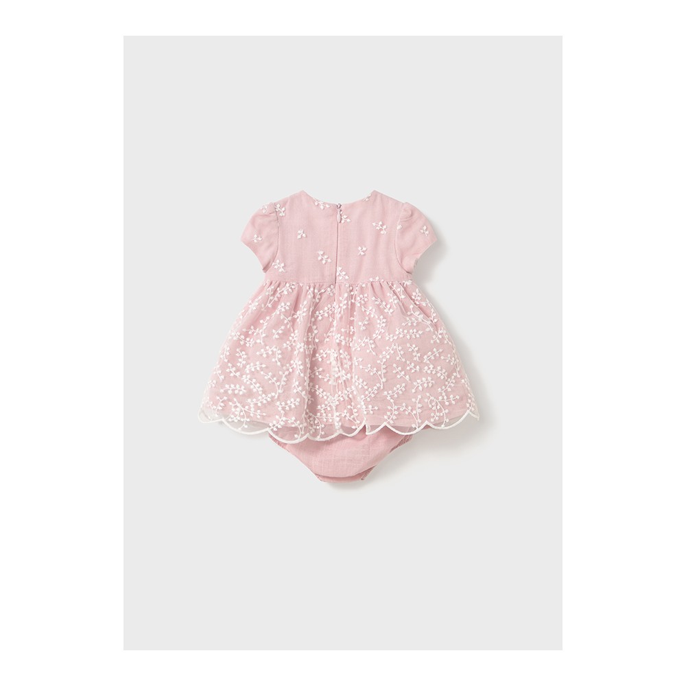 VESTIDO CEREMONIA ROSA BABY