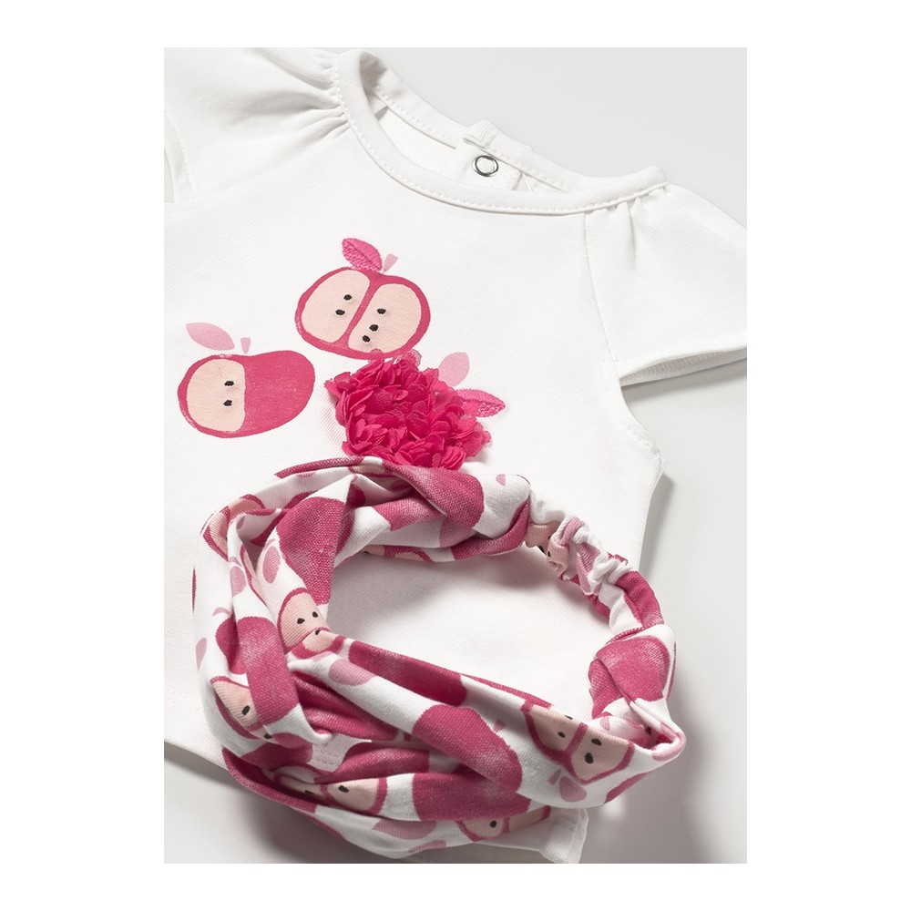 CONJUNTO LEGGINGS Y  DIADEMA FRAGOLA