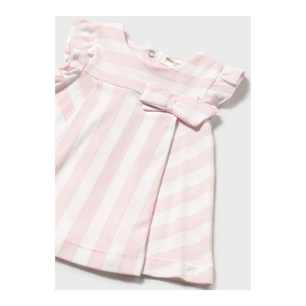 VESTIDO PUNTO ROSA BABY