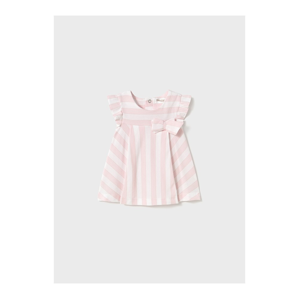 VESTIDO PUNTO ROSA BABY
