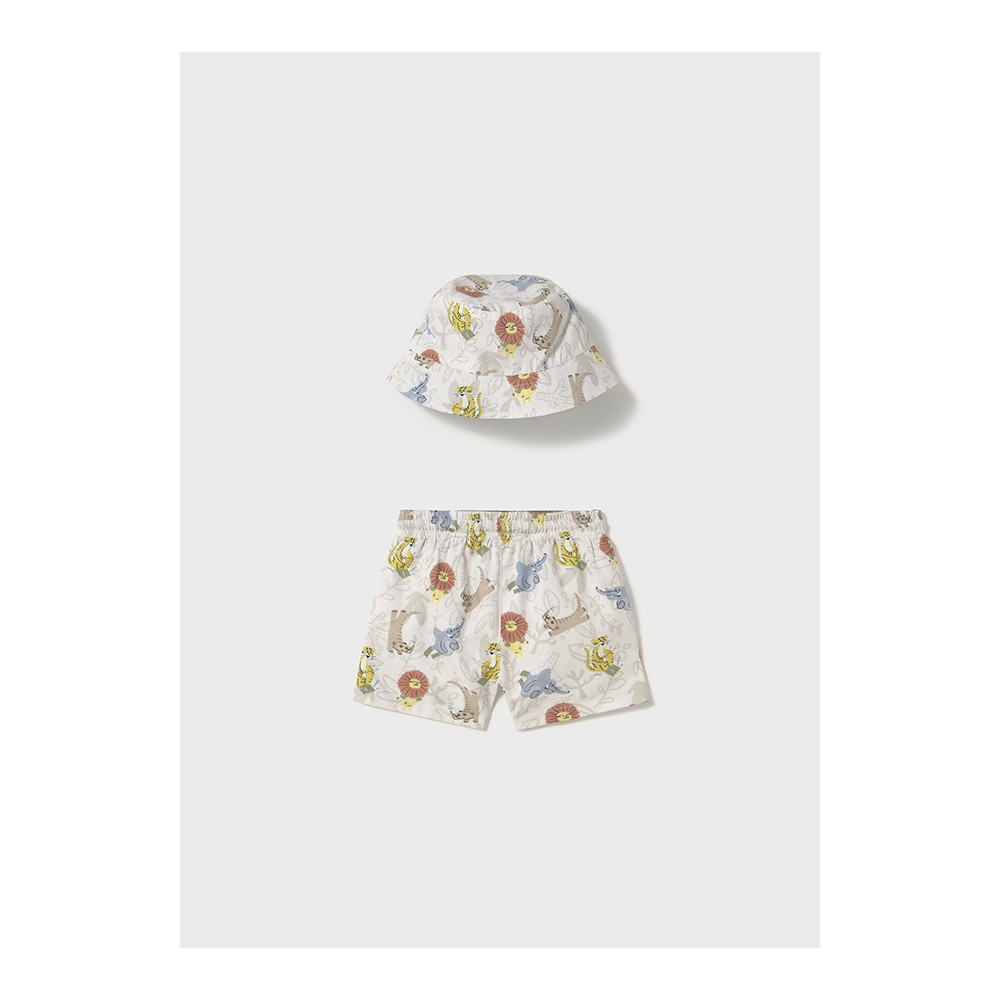 CONJUNTO BAÑADOR CON BUCKET LIENZO